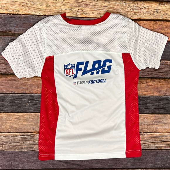 Arizona Cardinals NFL Flag Football Boys Kids Reversible Jersey Youth Shirt - Picture 2 of 6